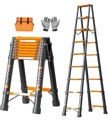 アメリカン家具　ハシゴ　脚立 Amazon.co.jp: cxyin-home 脚立 A型はしご キャスター付き 耐荷重150kg
